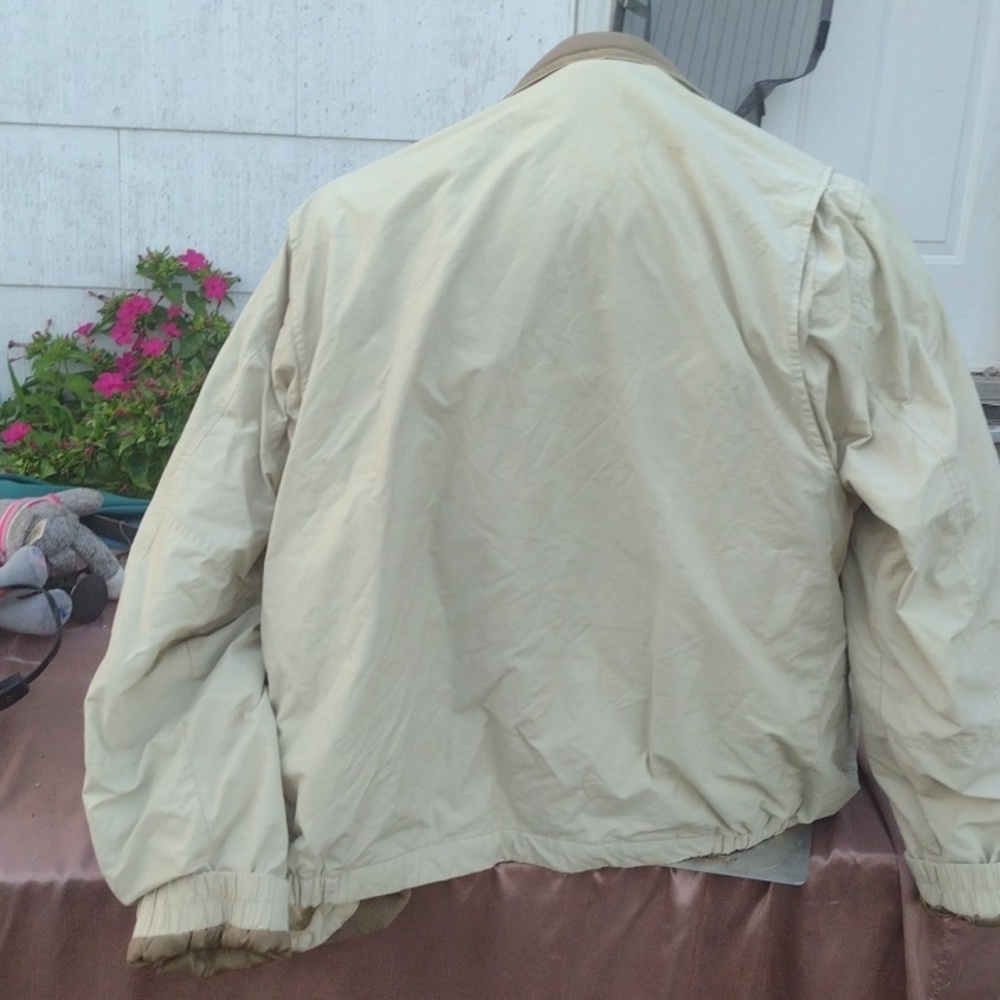 Men's Cream Jacket - Picture 5 of 5